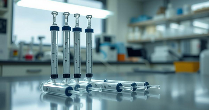 Filtros de Seringa PVDF para Filtragem Eficiente