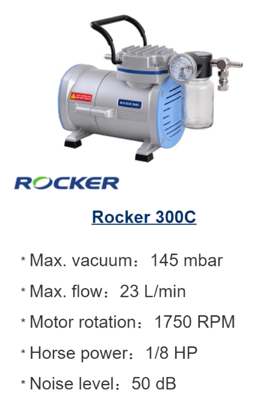 お買得 その他 ドライ真空ポンプ Rocker 300 ds-2355270